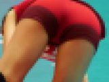 Wバレーボール大会 23 赤ユニ