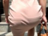【ドエロいニットワンピースOL!】究極のエロいワンピースの変態淫乱素人女のエロ尻を中出しバックで犯す！生ハメ必死！【399】