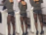 長身でパンスト美脚の美人お姉さん