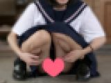 黒髪セーラー服