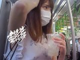 可愛い大学生の生脚と生腋がエロすぎた