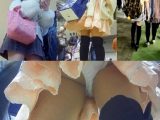イベントにいる一般参加オタク女子を逆さ撮り2-2