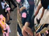ミニスカJKを徹底的に追い回す