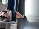 夏用のパンプスが色っぽいOLを正目で見学