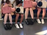 超ロング撮影【500円】奇跡のダブル対面★★ゲキカワ娘とお姉さんの悩殺美脚★★オマタとナマ足好きには必見