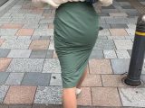 【芸能人シリーズ！天海祐希似】天海祐希似の美人OLスレンダー美尻を公開！淫乱モチもち肉尻がエロい！【446】