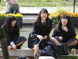 制服姿の女のコを撮影しました！！１９