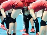 Wバレーボール大会 赤ユニ 動画 13 高画質