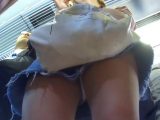 女子大生逆さ撮り