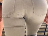 お姉さんの後ろ姿　９６　OL　爆尻　階段上り　ムチムチ　パンツ