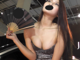 ミニスカ巨乳キャンギャル