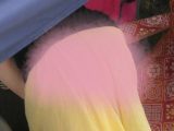 『４K』透けパン！生意気女・・精子付きのサンダルを履く足