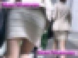 【Pcolleリメイク版】OL秘蔵品1☆もはや女子アナ！クロッチまで透け過ぎミニスカＯＬ^ ^
