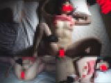 【睡眠姦：バレー部遠征合宿】彼女の横で寝る推定Gカップ主将エース⑦【後編】