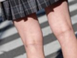 制服女子ひざ裏写真集その4