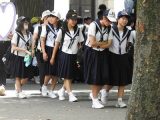 制服姿の女のコを撮影しました！！８９