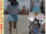超ミニスカJKパンチラ　美幸ちゃん１ 真夏の青春パンチラ