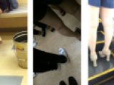 【脚フェチ】若い娘やギャル達の生足を目に焼き付ける