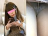 【9/6まで顔出し】スタイル良すぎ激カワギャルのパンスト美脚見まくったあとスト越し青パンティ鑑賞
