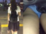 【スマホ直凸逆さ撮り】出勤前OLさん7人パンティチェック～PART2～