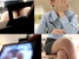 ※今回は動画中小窓でお顔をずっと眺めながらお股の間からスケスケパンストパンチラをたぷりご堪能いただける 編集となっております☆