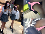 靴亀くん no.13 超ミニスカ女子高生軍団の中に突入！