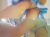 純白は正義、ミニスカjkは遠くからでも他