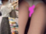 【4K高画質】お嬢様女子大生パンチラ