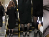 【OL黒スト編】逆さの現場撮り(NO，251)