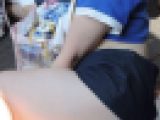 コスプレ2016夏黒髪ミニスカ座った姿勢お尻丸見え【動画】イベント編 2808～2813セット販売
