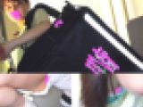 【未処理マン毛】【乳首確定】内□理央似！乳輪まで丸見え&パンチラから覗くマン毛がお届けされましたｗ