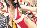 おっぱいとか平気なコスプレイヤー19分