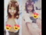 【流出】完璧美乳と完璧ピンクマ〇コ。アホ可愛い彼女の愛こそすべて！ラブラブ中毒！・みんなゴメンねw(22)