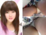 【逆さ撮りセット14】ムチっとした下半身のJDにピタッとはりつくパンツ