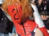 コスプレ2018冬おっぱい谷間ハミ出るヌーブラｗ野外囲み撮影【動画】イベント編 4117～4119セット販売