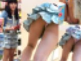 萌えかわロリ美少女の店内散策・階段でのパンツがっつり盗撮動画