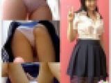素人パンチラ in 自宅で個人撮影会 vol.012清楚系制服コスチューム素人モデル☆Ｊモデル ゆうなちゃん　「えっ・・・パンツ