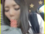 愛嬌抜群のJ☆ちゃん！若さに満ち溢れた健康的なエロス！ガッツリ中に漏らしちゃってます！【素人★おしゃぶり女子○生 7番】