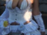 コスプレ2017冬デカ乳ロケット巨乳！露出しまくり純白【動画】イベント編 3843～3848とセット販売