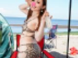 【野外SEX】チンポ大好きすぎるヤリマンギャル22歳/ビーチ露出&テントSEX【個撮】