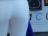 白パン自動販売機ドリンクを取り出すときに前屈みｗ【動画】街撮り編 1006