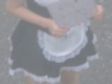 客引きをしているメイドカフェ店員コスプレ繁華街【動画】街撮り編 1851と1853セット販売