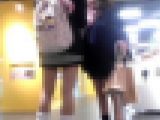 高身長モデル風ﾐﾆｽｶﾊﾟﾝﾁﾗ女良!!＾＾