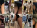 お姉さんの逆さ見せパン動画６人分　２６７