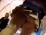 【FHD60fpsリマスター】【再販】HD高画質パンチラ逆さ撮り　街で見かけた綺麗なお姉さんの追っかけパンチラ！03