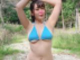 【BBQ露出】Hカップ天然スライム爆乳JD22歳／美女3人公開マンコまさぐり合い／キャンプ場内でほろ酔い生ハメSEX【神企画⑤】