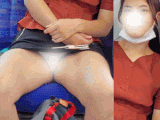 撮影バレ！　嘲笑と挑発的な視線でパンティ見せつけてくる件