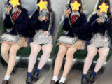 【制服JKは癒しです！19 マスクを外せるその日まで、、、】見つめていたい！