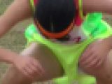 スポーツ撮影 かわいい美少女全力疾走