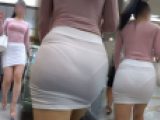 【フルHD 高画質】完全露出狂！！全身透け透けで注目の的！！肉感ムチムチBODY美女のエロさが半端ない！！